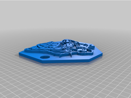 byu sailorcoug keychain jaromp 3d print model - Mito3D