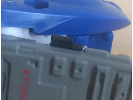 transformers kingdom tracks leg fix sparkcrusher 3d print model - Mito3D