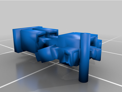 microbot perceptor im2hastyle 3d print model - Mito3D