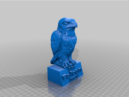 blue falcon award sinisterkhaostv 3d print model - Mito3D