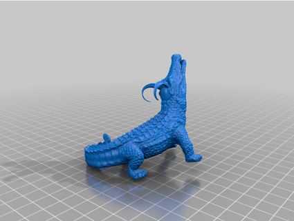 loki caimán sólido casco mochi3dprints 3d print model - Mito3D