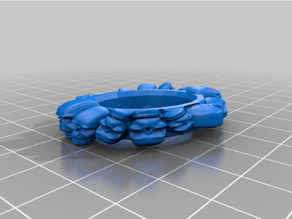 pulseiras orichalcum 3d print model - Mito3D