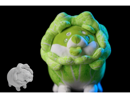 cabbage dog baba2021 3d print model - Mito3D