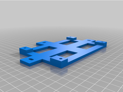 schiit Schreibtisch montieren erhöht Steifheit launisch 3d print model - Mito3D