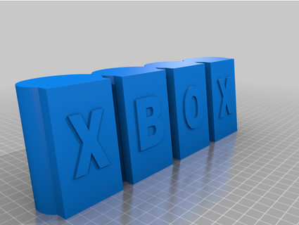 xbox 360 cena botões suporte elmoro77 3d print model - Mito3D