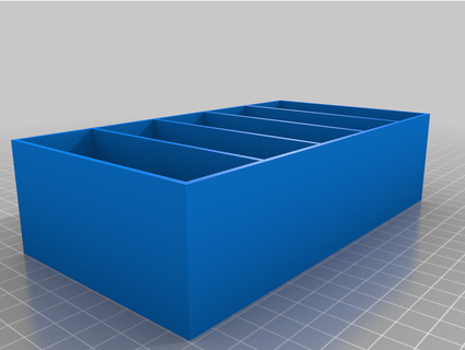 yomi Encender caja organizador hidra plateada 3d print model - Mito3D