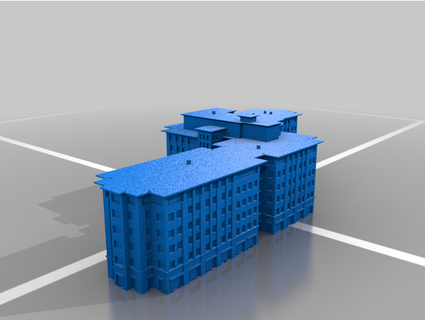 smith residence hall andyprinty 3d print model - Mito3D