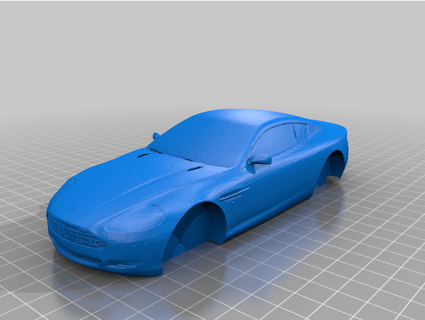 Aston martín dbs pinar derby coche vehiculo xoltrax 3d print model - Mito3D