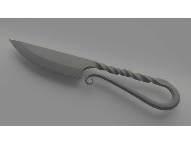 feast knife maxdebrabander 3D print model - Mito3D