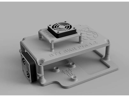 btt skr 12 pro cage ender 5 s0cubus 3d print model - Mito3D