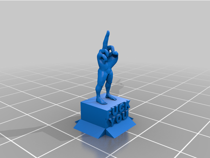 Heimwerker Mitte Finger Remix Aidanalalik 3d print model - Mito3D
