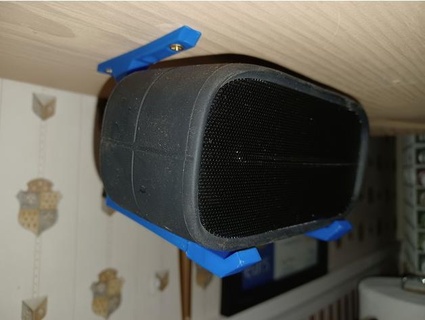soundbot 75 bluetooth speaker bracket zimzerveran 3d print model - Mito3D