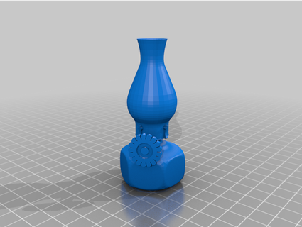 olio lampada midnakitty 3d print model - Mito3D