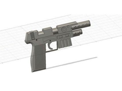 scifi blaster gferguson0731 3d print model - Mito3D