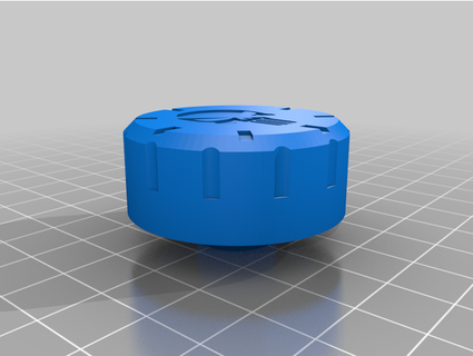 Knopf Luft Friteuse Potentiometer Timer otrebor3d 3d print model - Mito3D