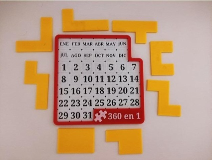 puzzle 365 en 1 juanill0 3d print model - Mito3D