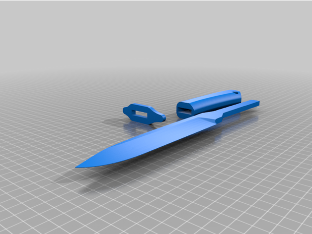 3d Kampf Messer nuss 3D print model - Mito3D