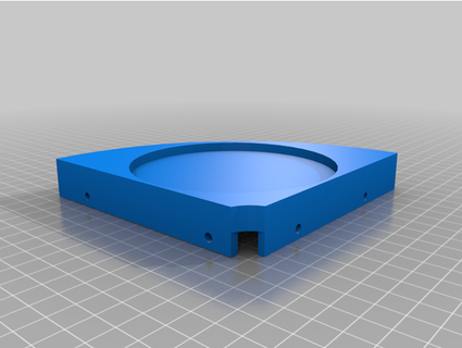 simplisafe corner bracket paulhanks 3d print model - Mito3D