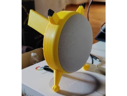 nest mini pikachu kerberos84 3d print model - Mito3D