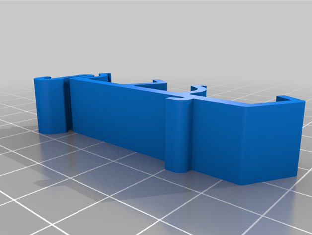 wago 221 estrondo trilho suporte ov1a 3D print model - Mito3D