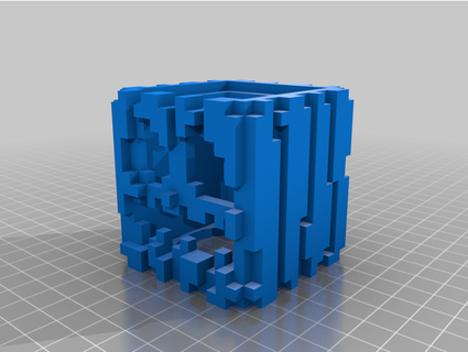 Minecraft zucca jack lantern migliorato remixare preferirei essere flyin 3d print model - Mito3D
