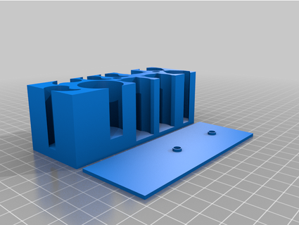 discesa leggende buio gettone organizzatore roheart 3d print model - Mito3D