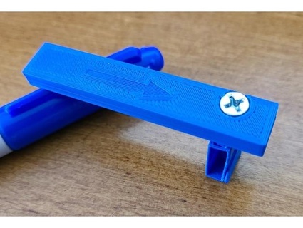 35mm clicker scopa cenere 3d print model - Mito3D