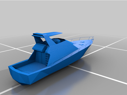 medium sized yacht michellej2018 3d print model - Mito3D