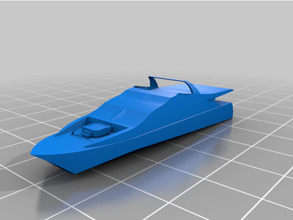 Yacht michellej2018 3d print model - Mito3D