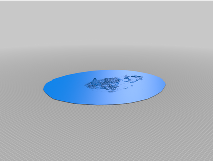 hoen Region voll Karte justthepear 3d print model - Mito3D
