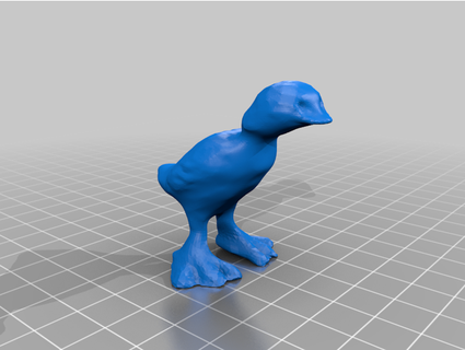 gpl baby duck hackersgame 3d print model - Mito3D
