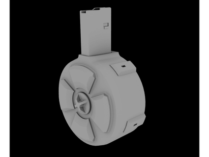 Trommel Kojoteson 3d print model - Mito3D