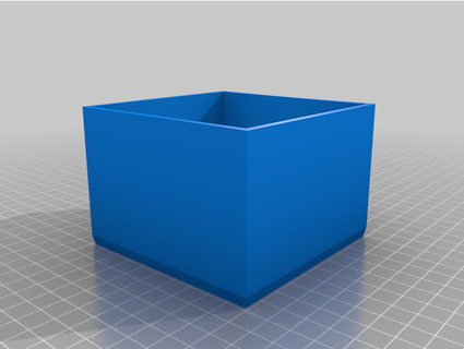 recinzione inviare cap scatola calvizie 3d print model - Mito3D