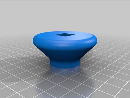 knob universal pan lid kipioneer 3d print model - Mito3D