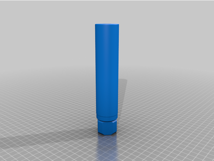 mock suppressor toy real metalenpherno 3d print model - Mito3D