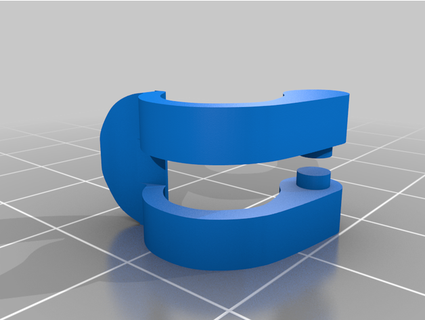 tono braccio clip numark ttx zainecurtis 3d print model - Mito3D