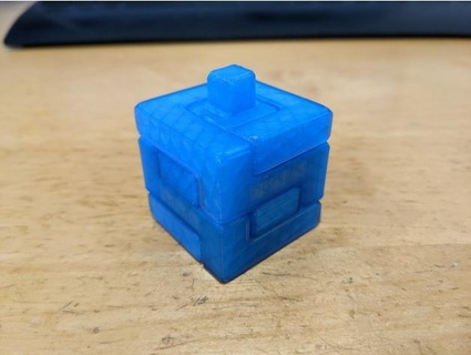 Rotacube stil montaj bulmaca başından sonuna 3d print model - Mito3D