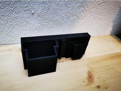 contenitore degli attrezzi ender 3 v2 tappo 3d print model - Mito3D