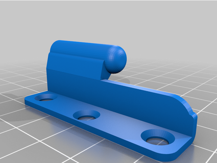 simple hinge melke 3d print model - Mito3D