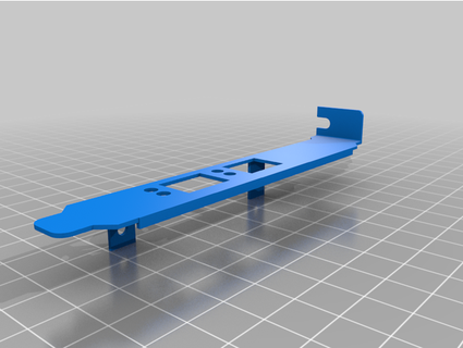 supermicro aoc-stgn-i2s dual 10gbe sfp+ pci-e full height bracket calpwns 3d print model - Mito3D