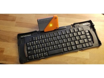 palm pilot bluetooth keyboard adapter delphius 3d print model - Mito3D