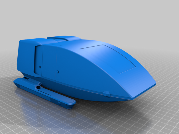 23rd century starfleet shuttlecraft michellej2018 3D print model - Mito3D