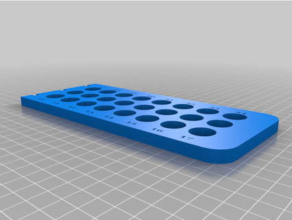 test tube tray beanburritobetrayal 3d print model - Mito3D