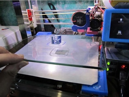 Yazdır yatak klips sistemi mavi yapraklar 3d print model - Mito3D