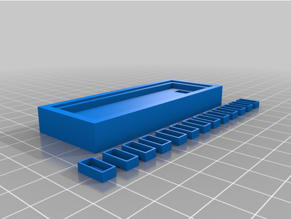 colourimetric sensor chamber anahuesa 3d print model - Mito3D