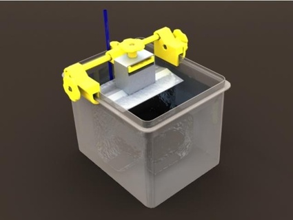 Customizável lavar máquina anycubic fóton mono g point 3d print model - Mito3D