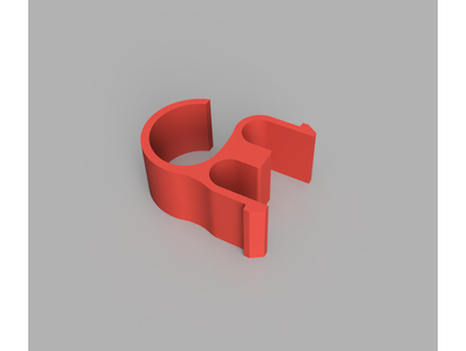 extrusion cable clip epsilonne 3d print model - Mito3D