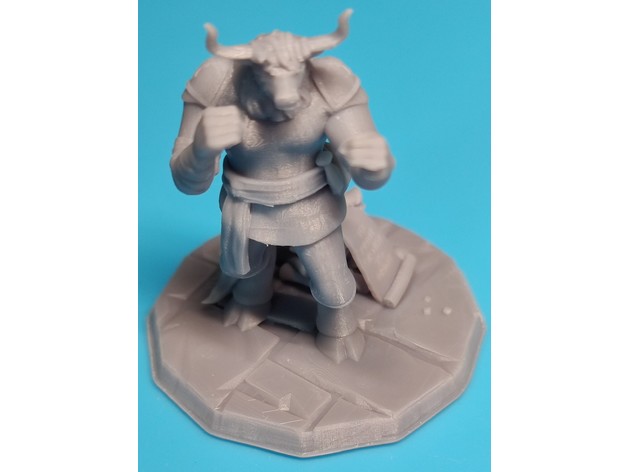 Minotaur Kopieren Mönch Miniatur micahfk 3D print model - Mito3D