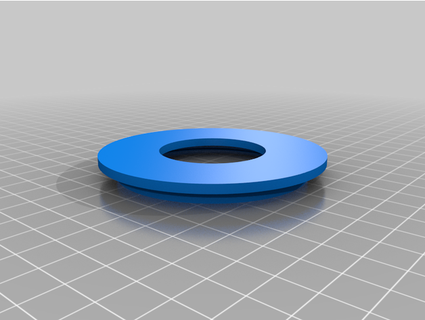 adaptador para bobina de filamento de la marca sunlu shokerman  3d print model - Mito3D