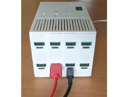 USB rápido cargando caja 3516 3518 molde 3d print model - Mito3D
